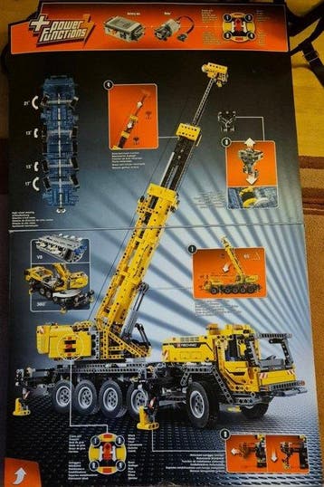 Lego Set - 42009 - Technic - Mobile Crane MK II, Nieuw