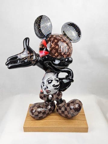 ArtBrut By Ann - Mickey Mouse Glamour x Louis Vuitton