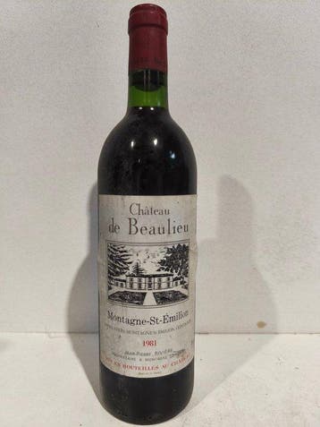 1981 Château de Beaulieu - Montagne-Saint-Émilion - 3, Nieuw