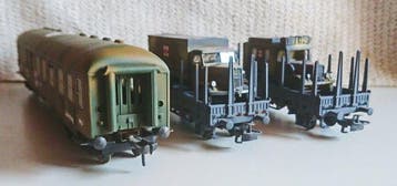Märklin, Fleischmann H0 - Wagon de marchandises pour trains