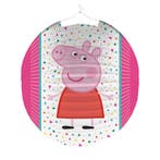 Peppa Pig Lampion Bol 25cm, Verzenden