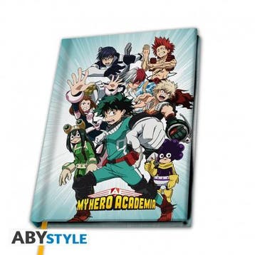 My Hero Academia Heroes A5 Notebook, Ophalen of Verzenden