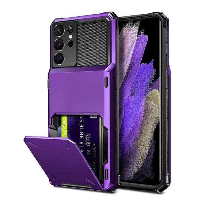 Samsung Galaxy Note 10 Plus - Kaarthouder Hoesje - Wallet, Telecommunicatie, Mobiele telefoons | Hoesjes en Screenprotectors | Samsung