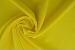 15 meter texture stof - Licht geel - 150cm breed, Verzenden, 120 cm of meer, Geel, Polyester