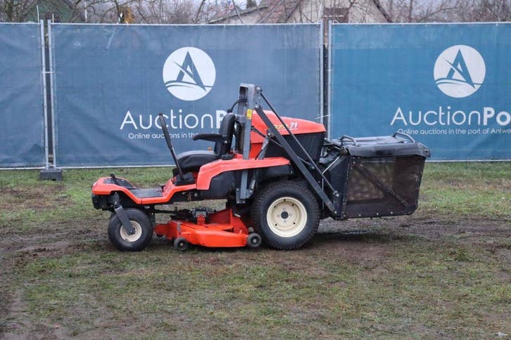 Veiling: Zitmaaier Kubota GZD21 Diesel 15.6kW 2011, Jardin & Terrasse, Tondeuses autoportées, Enlèvement