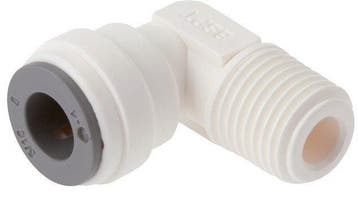 Raccord enfichable coudé 90deg 5mm x 1/8 NPT avec filetage, Verzenden