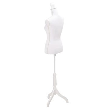 vidaXL Etalagepop torso vrouw wit, Verzenden, Nieuw