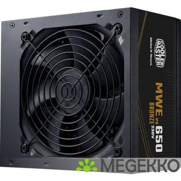 Cooler Master MWE BRONZE 650 V3 ATX 3.1, Verzenden