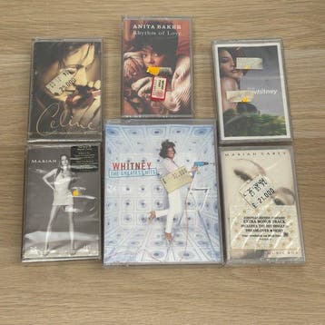 Celine Dion, Mariah Carey, Whitney Houston, Anita Baker -, Nieuw in verpakking