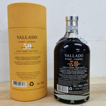 Vallado - 50 years old Tawny - Porto - 1 Jennie (0,5 L), Verzamelen, Nieuw