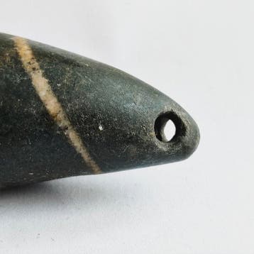 Ancien Asiatique occidental Jaspe Talisman en perles de