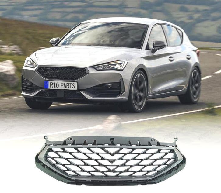 GRILLE SEAT LEON 21- LOOK CUPRA, Autos : Pièces & Accessoires, Carrosserie & Tôlerie, Envoi