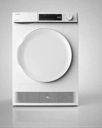 Sharp Kd-ncb8s7pw91-bx Condensdroger 8kg, Ophalen of Verzenden, Nieuw