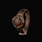 Époque Viking Bague à cabochon en verre (Sans prix de