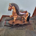 Hobbelpaard - Horse On Wheels With Bow Rocker, Antiek en Kunst