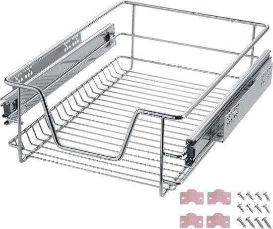 2dekans | Uitschuifbaar Telescopisch keukenrek - voor o.a., Huis en Inrichting, Keuken | Keukenbenodigdheden, Ophalen of Verzenden