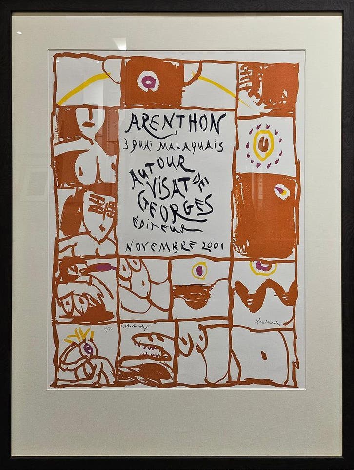 Pierre Alechinsky – Expo 159, Antiquités & Art, Art | Lithographies & Sérigraphies