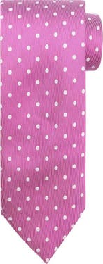 Suitable Zijde Stropdas Stippen Magenta maat  Heren, Vêtements | Hommes, Cravates, Verzenden