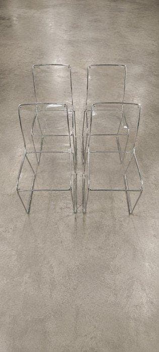 Chaise (4) - Plastique, Métal