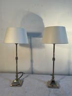 Lampe de table (2) - Laiton, Verre - Ensemble, Huis en Inrichting, Nieuw