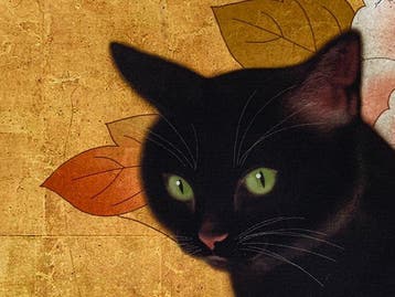 Peony and butterfly cat - Ana Maia - Zweden (Zonder