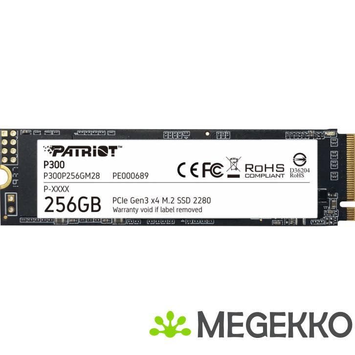 Patriot Memory P300 256GB M.2 SSD, Informatique & Logiciels, Disques durs, Envoi