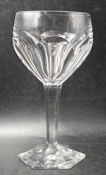 Val Saint Lambert - René Delvenne - Wijnglas (6) - Osram -, Antiek en Kunst