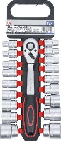 Dopsleutelset 12,5 mm (1/2) 8 - 32 mm 19-dlg, Verzenden, Nieuw