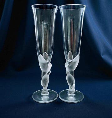 Igor Faberge - Igor Faberge - Drinkglas (2) - Kristal -, Antiquités & Art