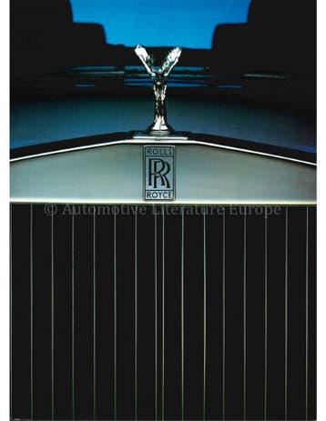 1985 ROLLS ROYCE PROGRAMMA BROCHURE ENGELS, Boeken, Nieuw