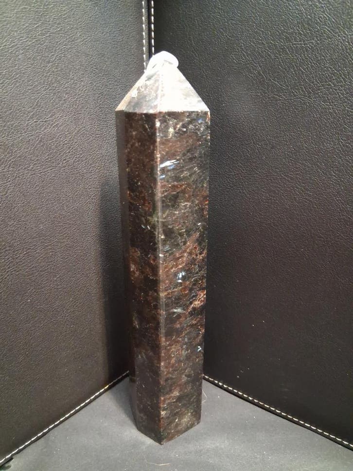 Astrophyllite crystal tower - 210 mm - gateway to the stars, Handtassen en Accessoires, Overige Accessoires, Nieuw, Verzenden