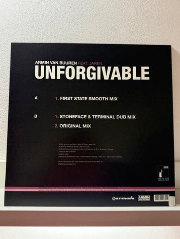 Armin van Buuren - Unforgivable - Disque vinyle - Pressage
