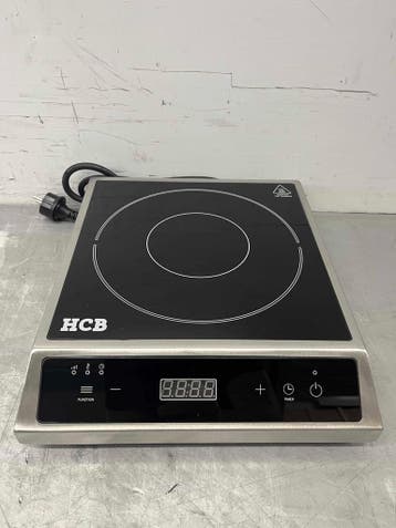Plaque à induction en acier inoxydable 2,7 kW 230V Horeca, Verzenden