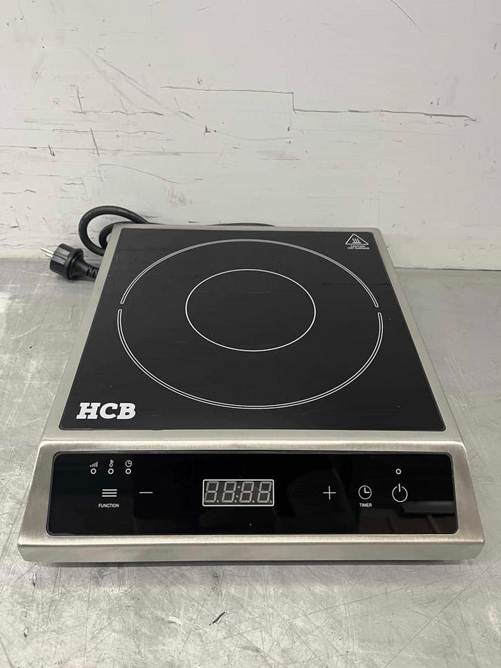 Plaque à induction en acier inoxydable 2,7 kW 230V Horeca, Zakelijke goederen, Horeca | Overige, Verzenden