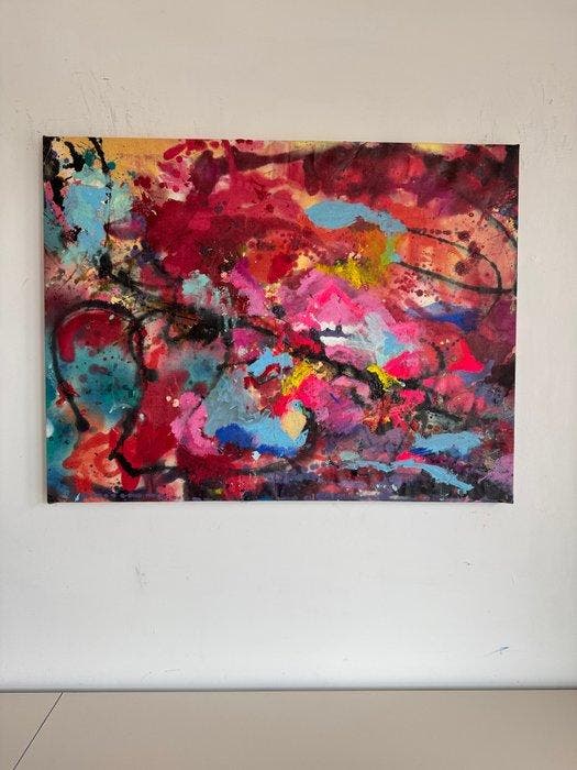 Katharina Hormel - Hand in hand by the ocean, Antiek en Kunst, Kunst | Designobjecten