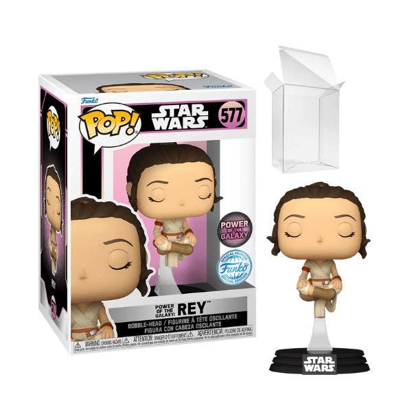 Funko Pop! Star Wars - Power of the Galaxy - Rey Skywalker, Collections, Jouets miniatures, Envoi