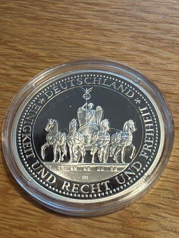 Duitsland. Silver medal Nationaldenkmal Wahalla. 20g (.999)