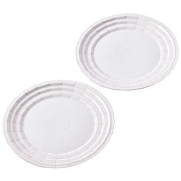 Polspotten Digi Dinner Borden - L - Ongebruikt, Verzenden, Zo goed als nieuw, Porselein, Bord(en)