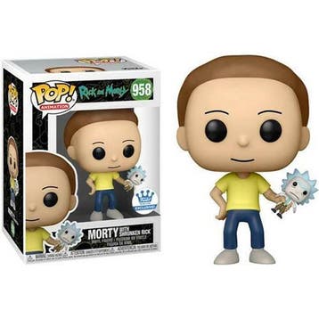 Funko Pop! Morty with shrunken Rick - #958, Verzenden