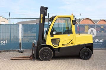 Veiling: Heftruck Hyster H5.0FT Diesel 4500kg 4000mm 2008, Zakelijke goederen, Machines en Bouw | Heftrucks en Intern transport