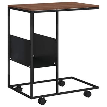 Bijzettafel zwart 40% korting! Retour deal, sla je slag, Verzenden