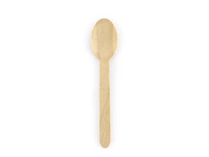 Houten Lepels 16cm 100st, Hobby & Loisirs créatifs, Articles de fête, Envoi