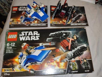 Lego Set - Star Wars - A-wing vs. TIE Silencer, Nieuw