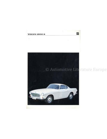 1967 VOLVO 1800 S LEAFLET NEDERLANDS, Nieuw
