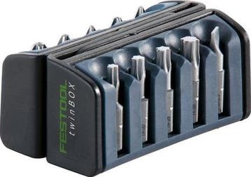 Festool BB-MIX TwinBOX 10-delige Bitset 25 mm – 496936, Verzenden
