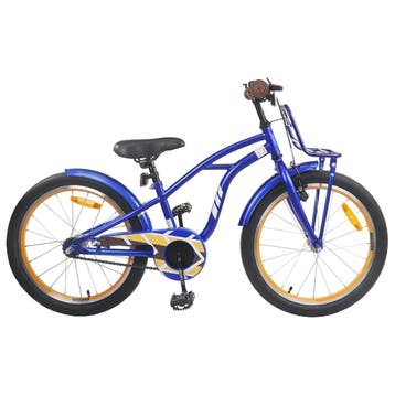 vidaXL Kinderfiets 20 Inch voor 6-11 jaar oud Donkerblauw, Fietsen en Brommers, Verzenden, Nieuw