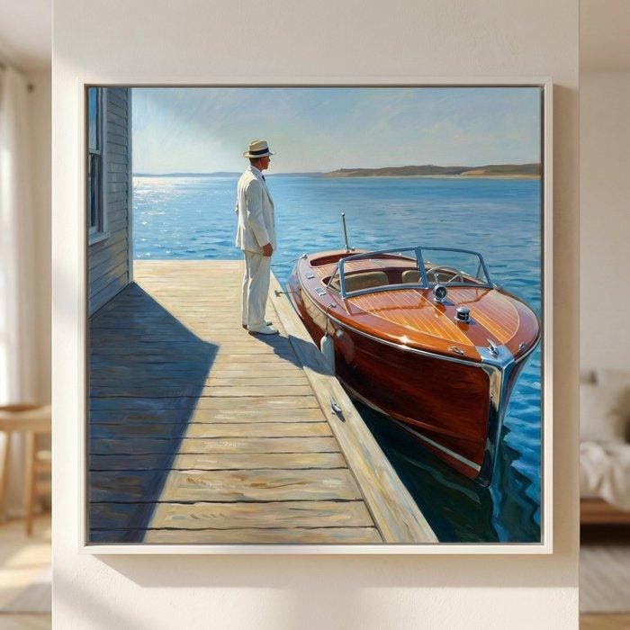 Le Yack - Riviera Horizon - Hand signed, Antiquités & Art, Art | Objets design
