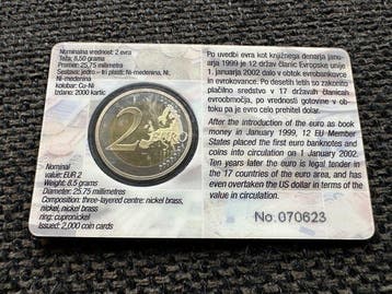 Slovenië. 2 Euro 2012 10 jaar Euro Proof (Zonder