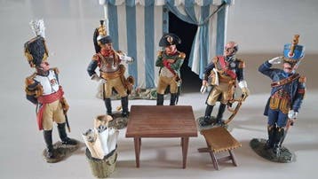 King & Country - Tinnen soldaat - NA158(SL) Napoleon & His, Nieuw