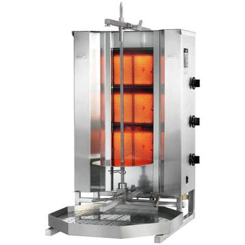 Dönergrill | SERIE MU | Gas | 3 Branders | 8.4kW (3x 2.8kW), Verzenden, Nieuw in verpakking